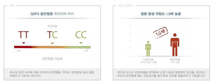 테라젠이텍스의 유전적 건강예측 서비스 ‘헬로진’