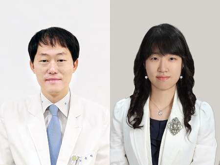 윤혁 분당서울대병원 소화기내과 교수(왼쪽), 박지혜 소화기내과 교수