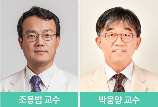 조용범 삼성서울병원 대장항문외과 교수, 박웅양 삼성유전체연구소 소장