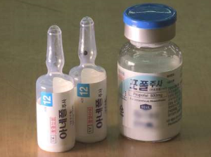 프로포폴(propofol) 투여 시 나오는 도파민 양은 다른 향정신성 의약품인 미다졸람(midazolam) 주사를 맞았을 때보다 많은 것으로 알려져 있다. 