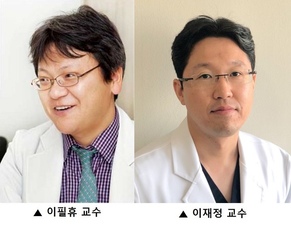 이필휴 연세대 세브란스병원 신경과 교수(왼쪽), 이재정 인제대 일산백병원 신경과 교수