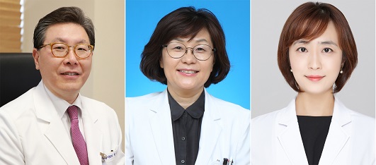 백남종 분당서울대병원 재활의학과 교수(왼쪽부터), 손민균 충남대병원 교수, 고성화 양산부산대병원 교수