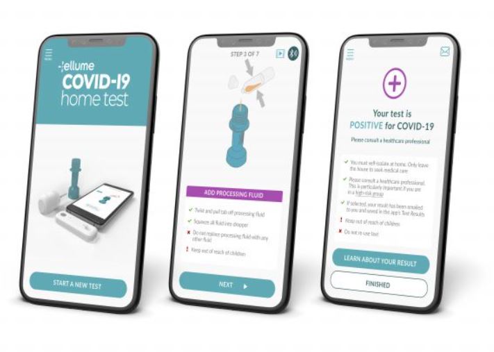 호주 디지털 헬스케어 기업 엘룸이 개발한 코로나19 자가진단키트 연결 애플리케이션
